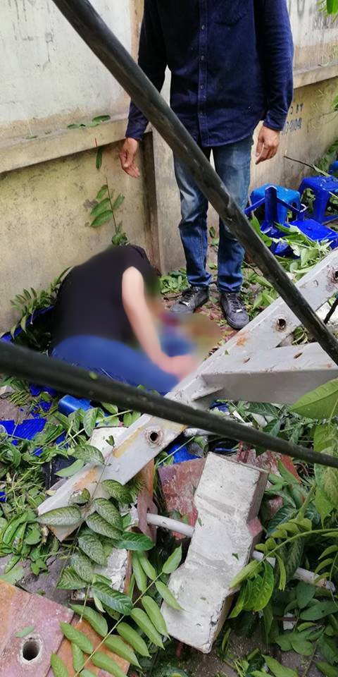 Đứt c&aacute;p c&ocirc;ng tr&igrave;nh tr&ecirc;n cao, 3 người bị thương nặng - Ảnh 5.