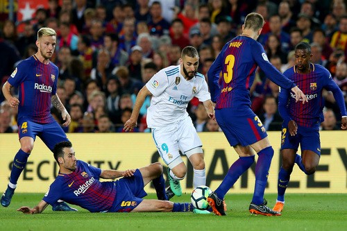 Rực lửa siêu kinh điển, Barcelona chia điểm Real Madrid ở Nou Camp