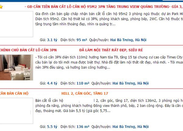 Đằng sau chiêu trò bán cắt lỗ căn hộ - Ảnh 1.