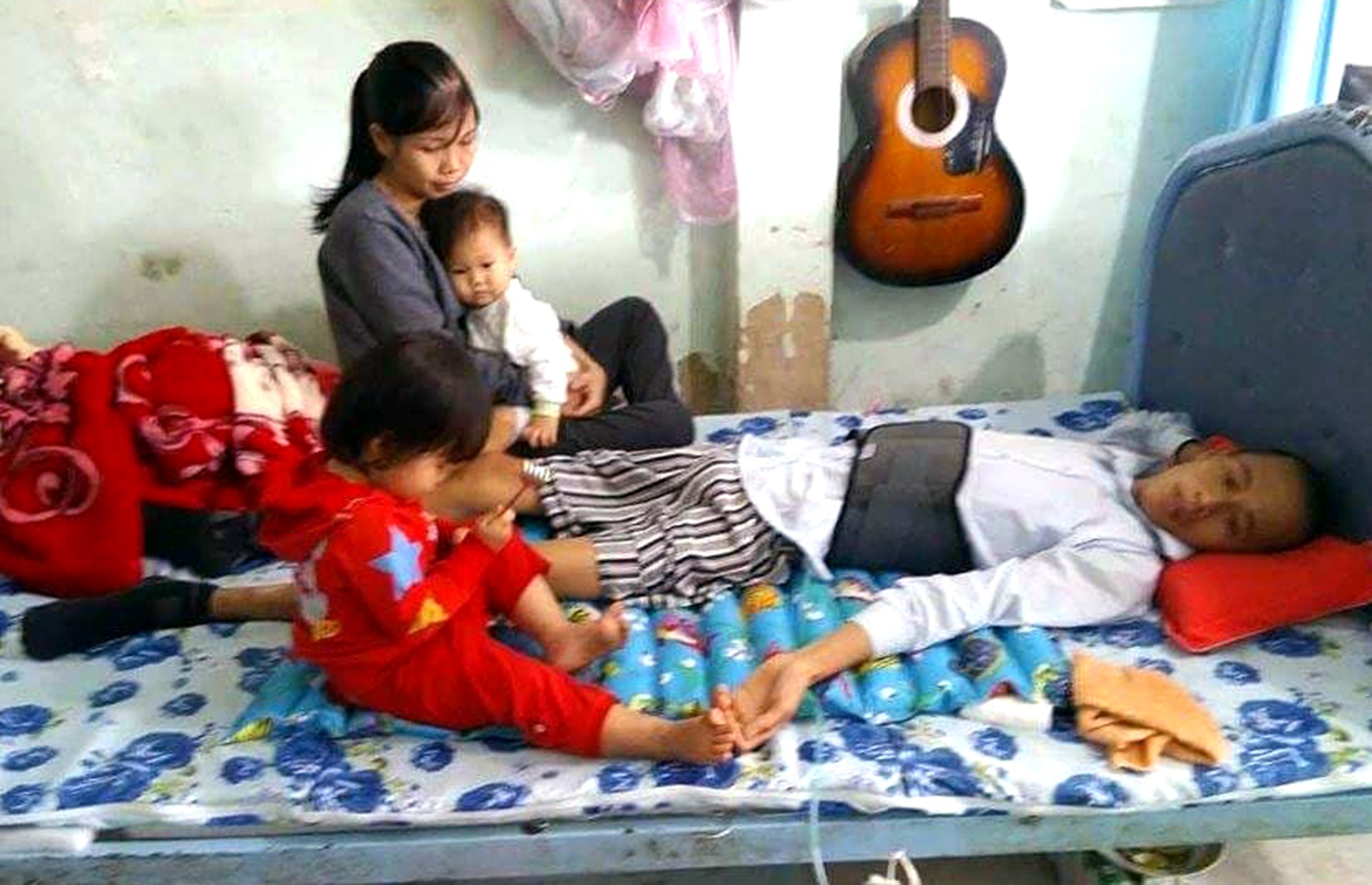 Một gia đình cần giúp đỡ