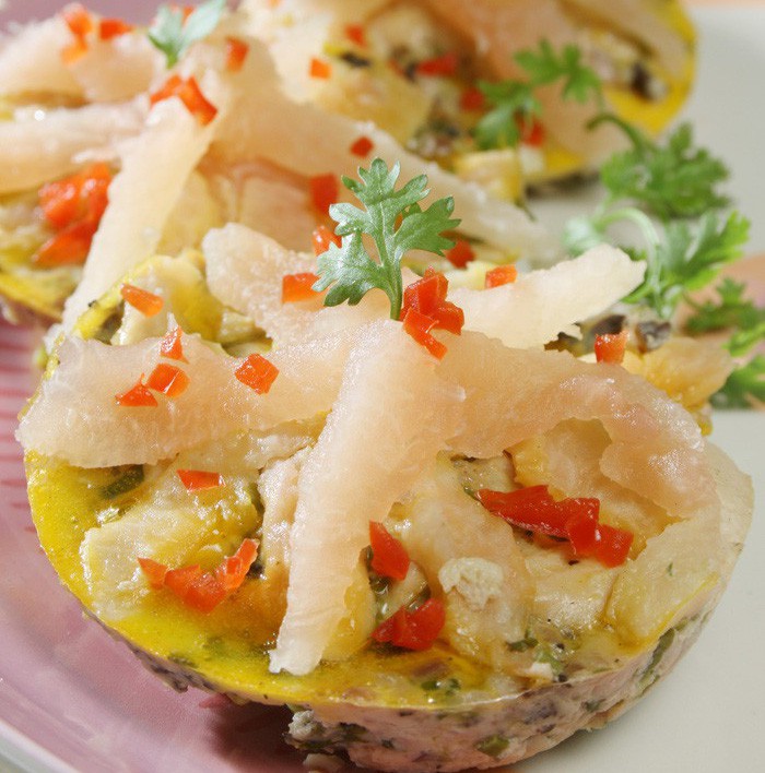 Chả bưởi thanh mát ngày nắng