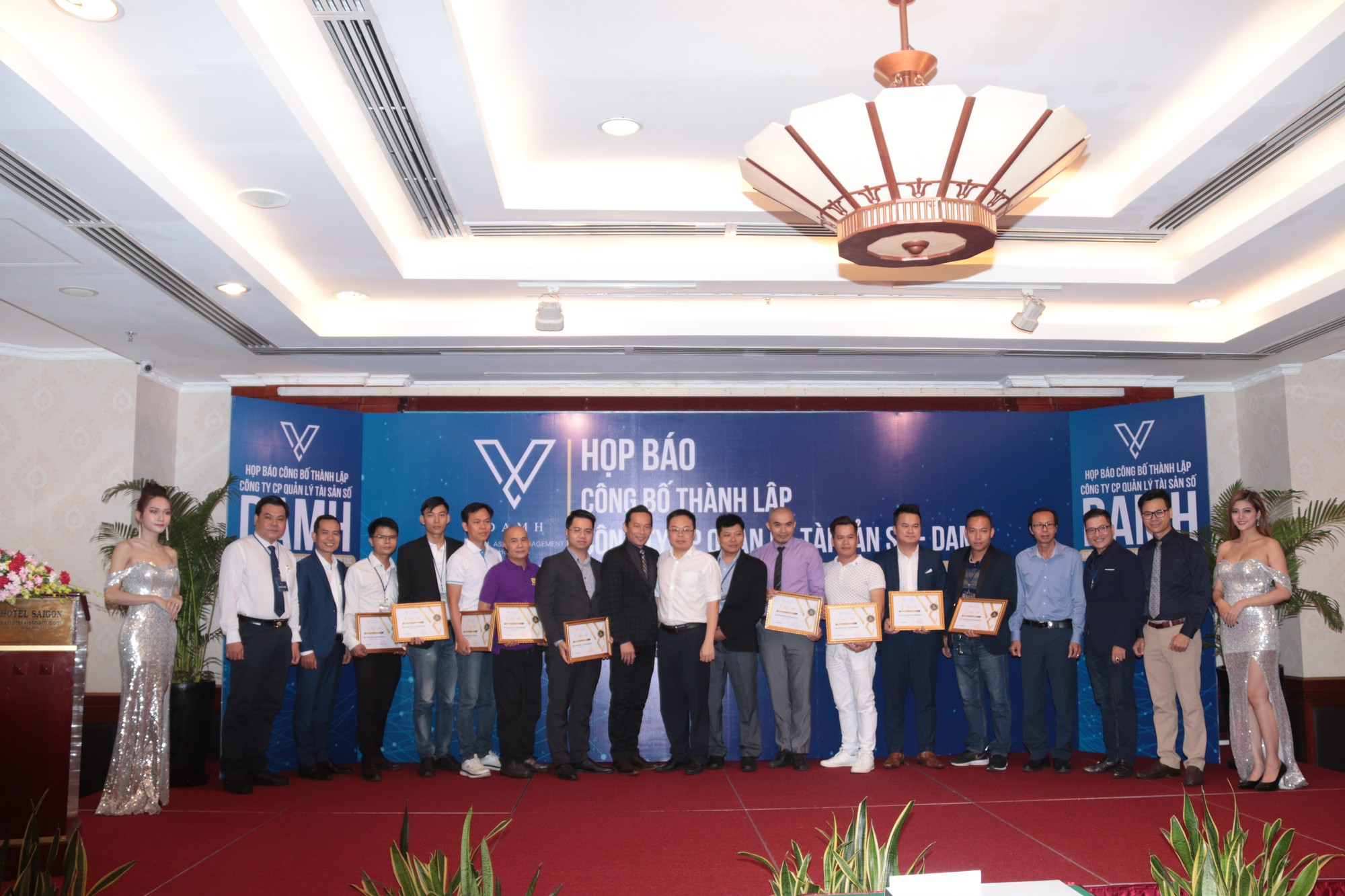 Công bố thành lập Công ty Quản lý tài sản số - DAMH