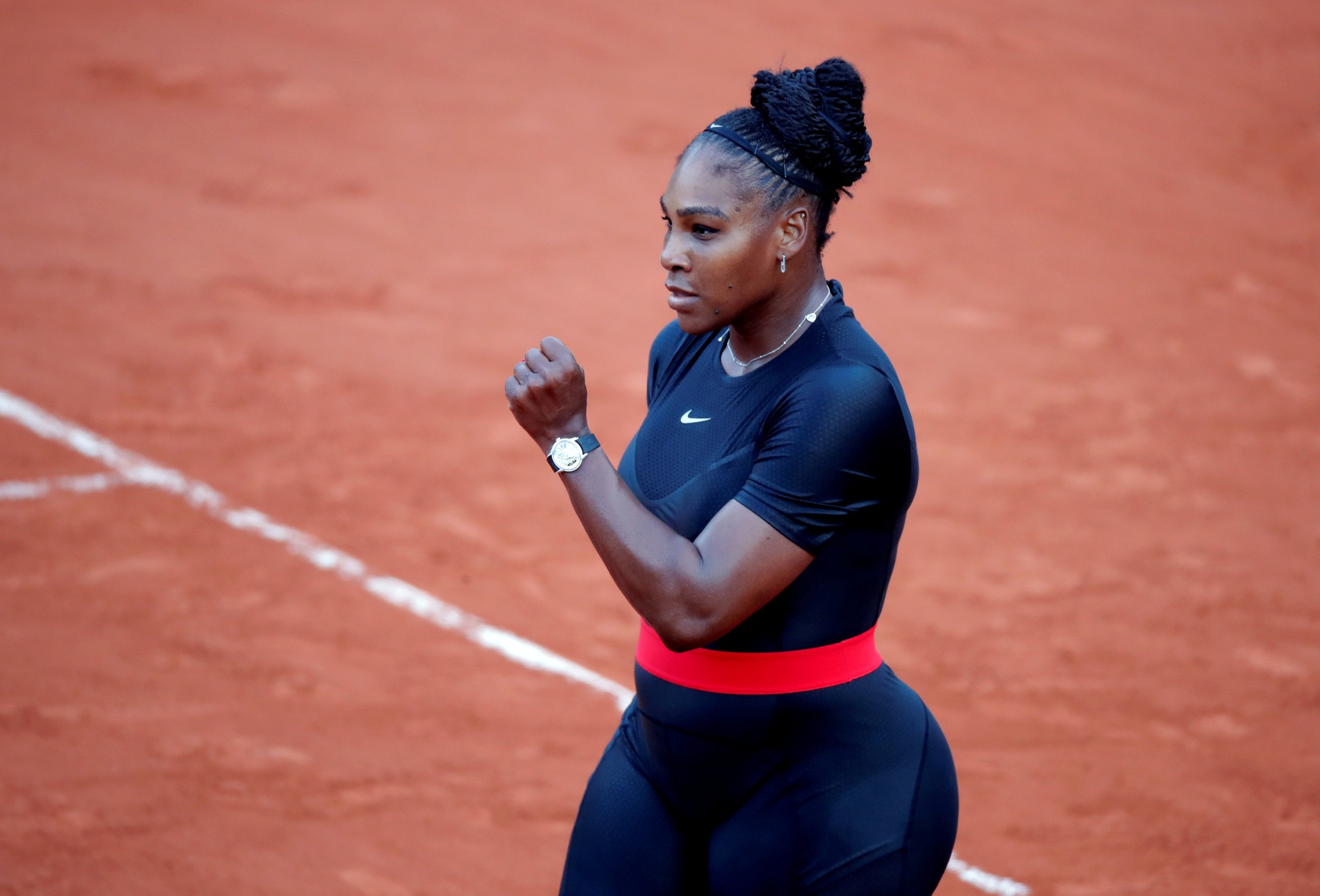 Clip Roland Garros 2018: Nadal, Sharapova nhẹ nhàng vào vòng 3 - Ảnh 5.