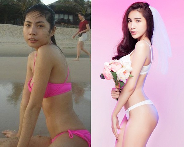 Kinh ngạc với sự lột x&aacute;c của nghệ sĩ Việt - Ảnh 4.