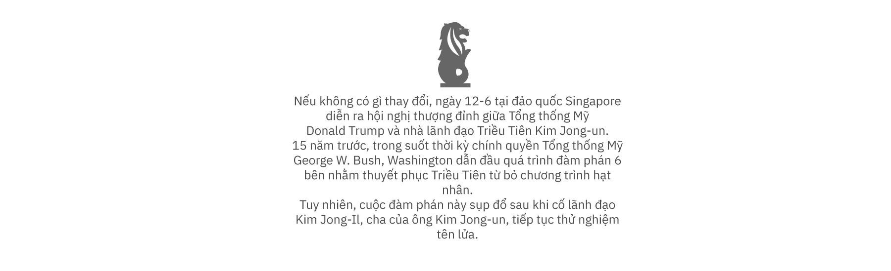 (eMagazine) - Thượng đỉnh Mỹ - Triều: Những tay chơi trên bàn cược lớn - Ảnh 1.