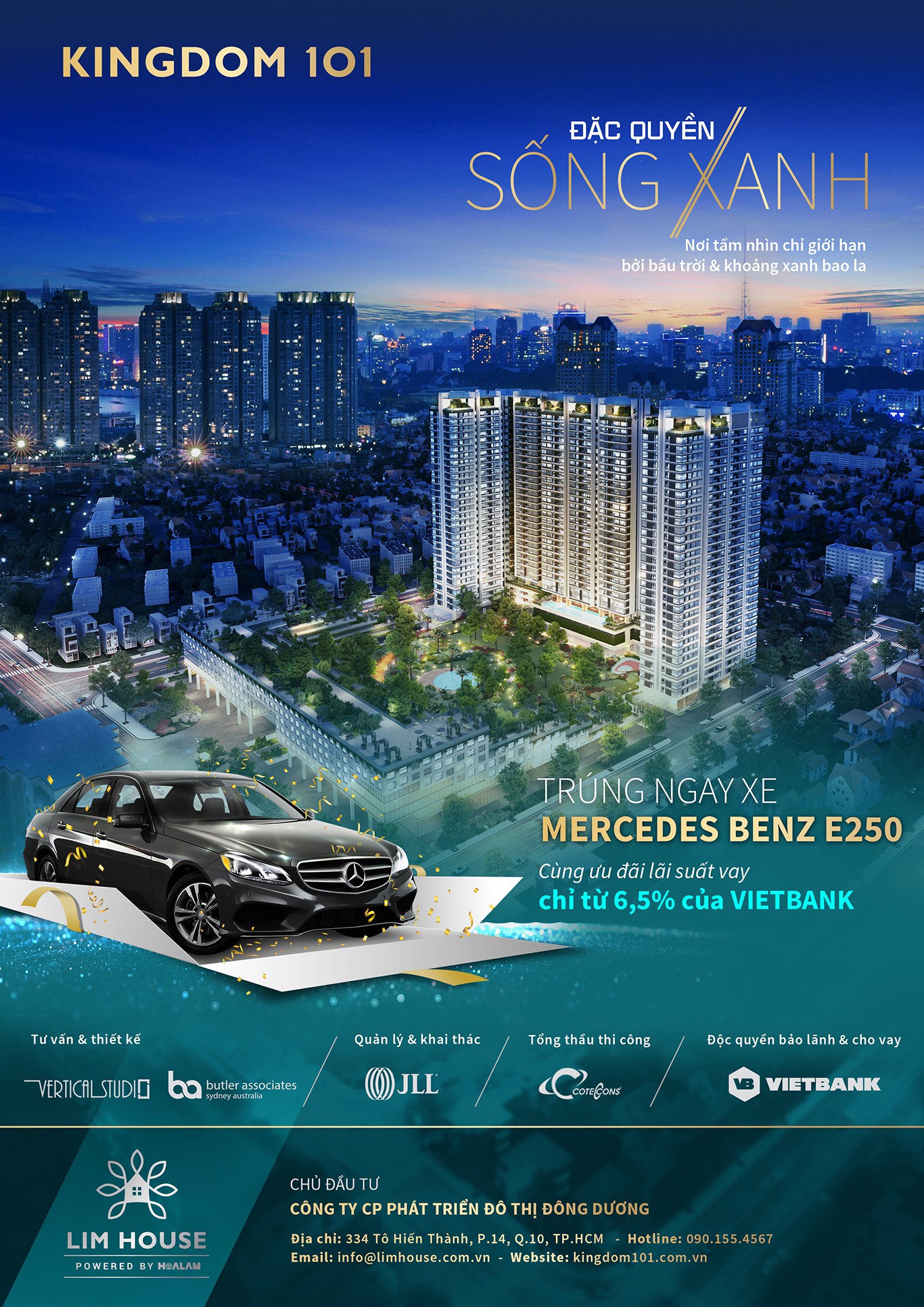 Kingdom 101 ưu đãi "khủng" MERCEDES BENZ E250