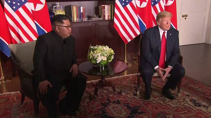 Hai lãnh đạo Mỹ, Triều Tiên nói gì sau 48 phút đàm phán “một đối một”? - Ảnh 2.