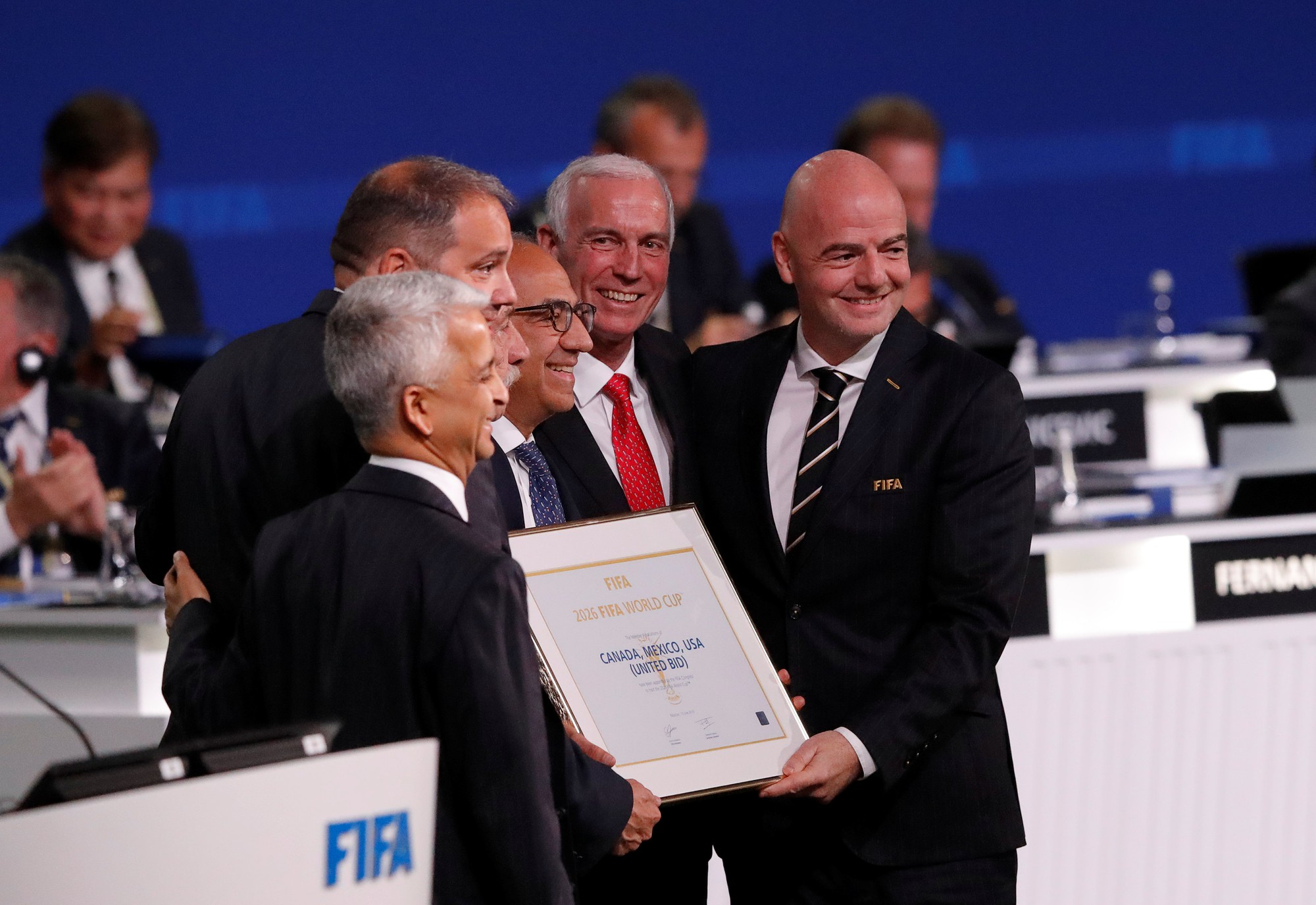 Liên danh 3 nước Bắc Mỹ giành quyền đăng cai World Cup 2026