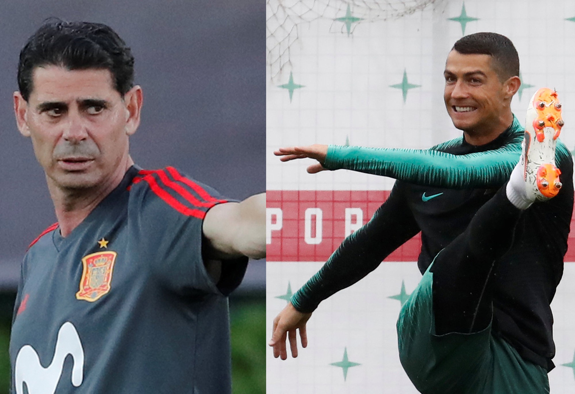 Tây Ban Nha - Bồ Đào Nha: Trận đấu của Hierro và Ronaldo