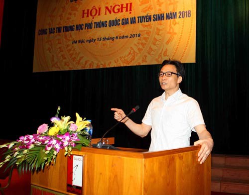 45.000 giảng viên tham gia kỳ thi THPT quốc gia 2018