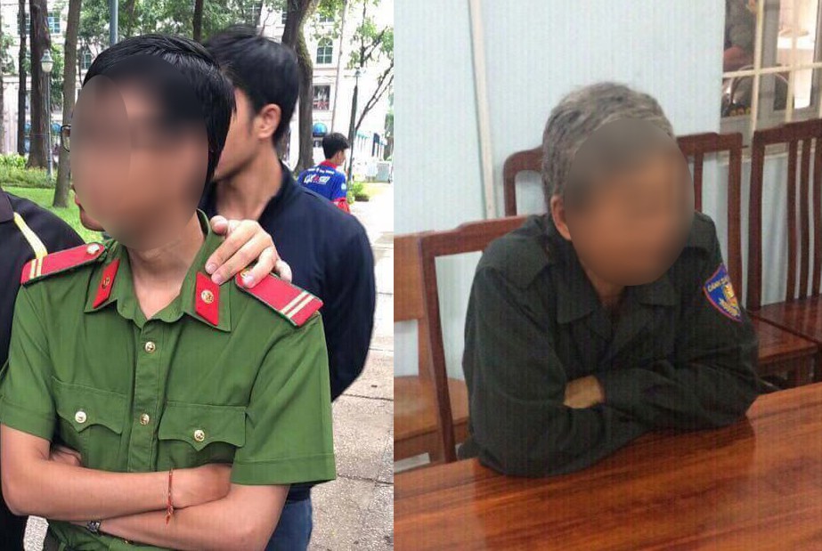 Bắt đối tượng giả công an, cảnh sát cơ động kích động gây rối