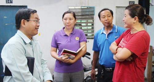 San sẻ gánh lo cùng công nhân
