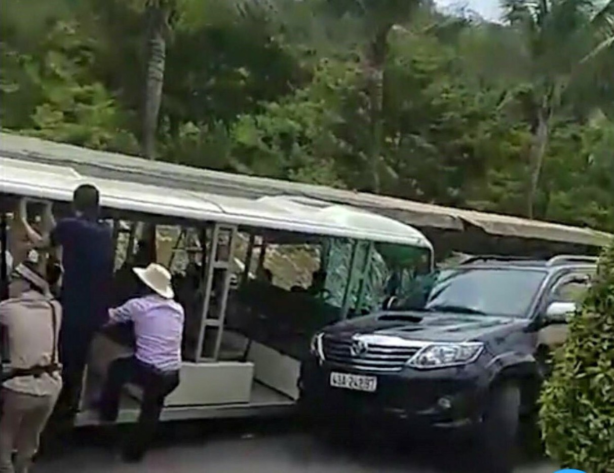 Lãnh đạo KDL Bà Nà Hills xin lỗi du khách vì ô tô điện gây tai nạn