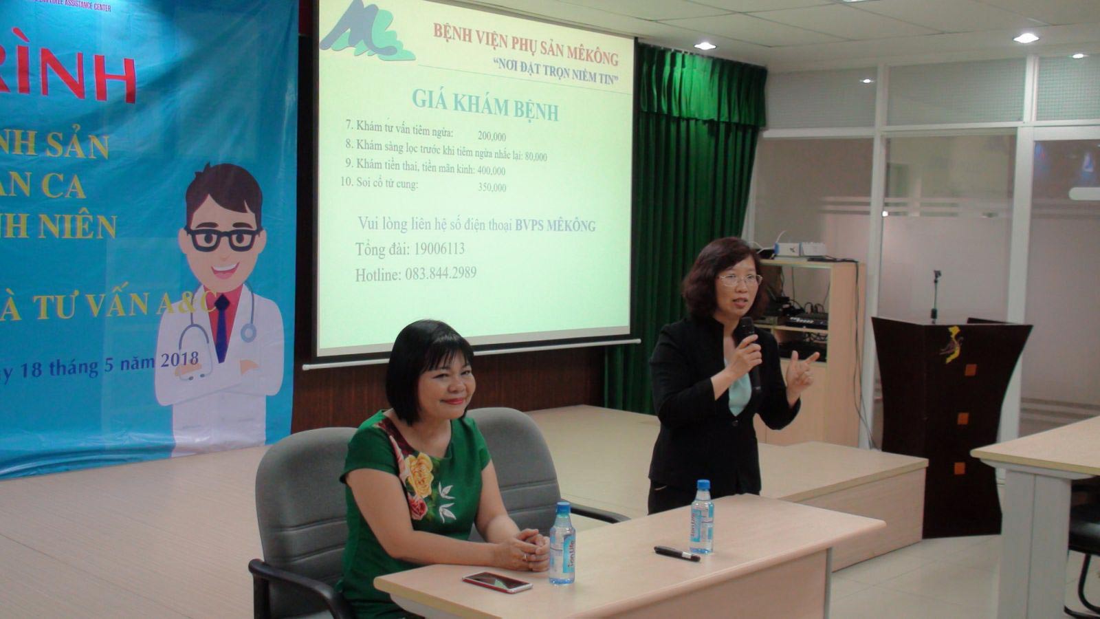 Tư vấn sức khỏe sinh sản cho công nhân