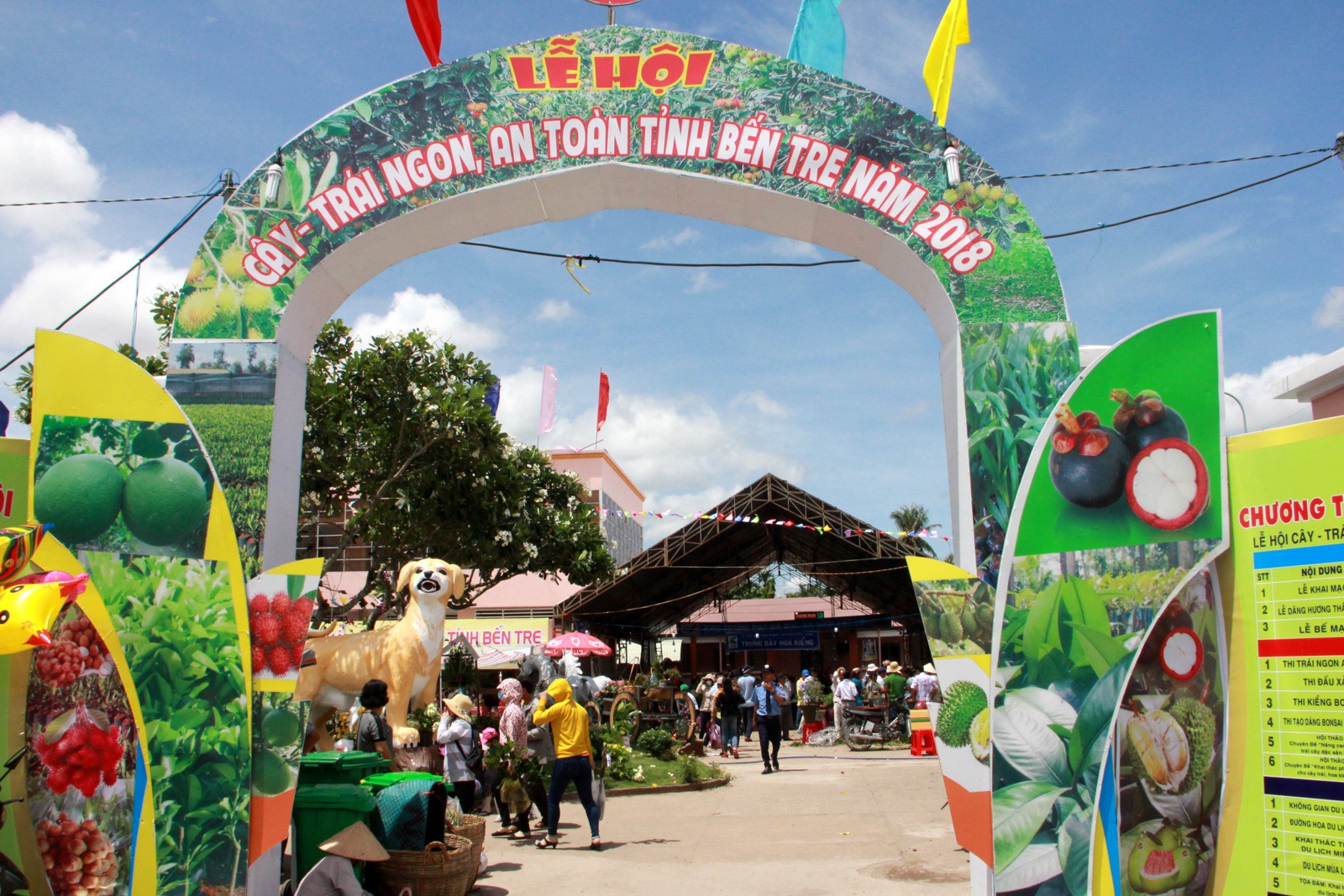 Mãn nhãn với nhiều sản vật độc, lạ tại lễ hội cây trái ngon Bến Tre 2018