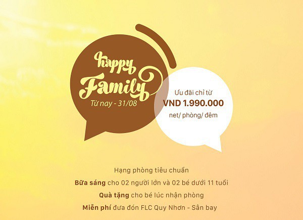Một mùa hè lý thú với Happy Family từ FLC