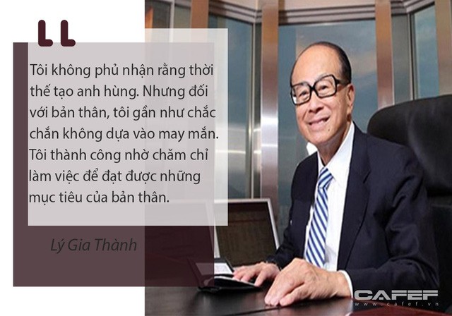 B&agrave;i học l&agrave;m gi&agrave;u kinh điển từ tỷ ph&uacute; L&yacute; Gia Th&agrave;nh - Ảnh 2.
