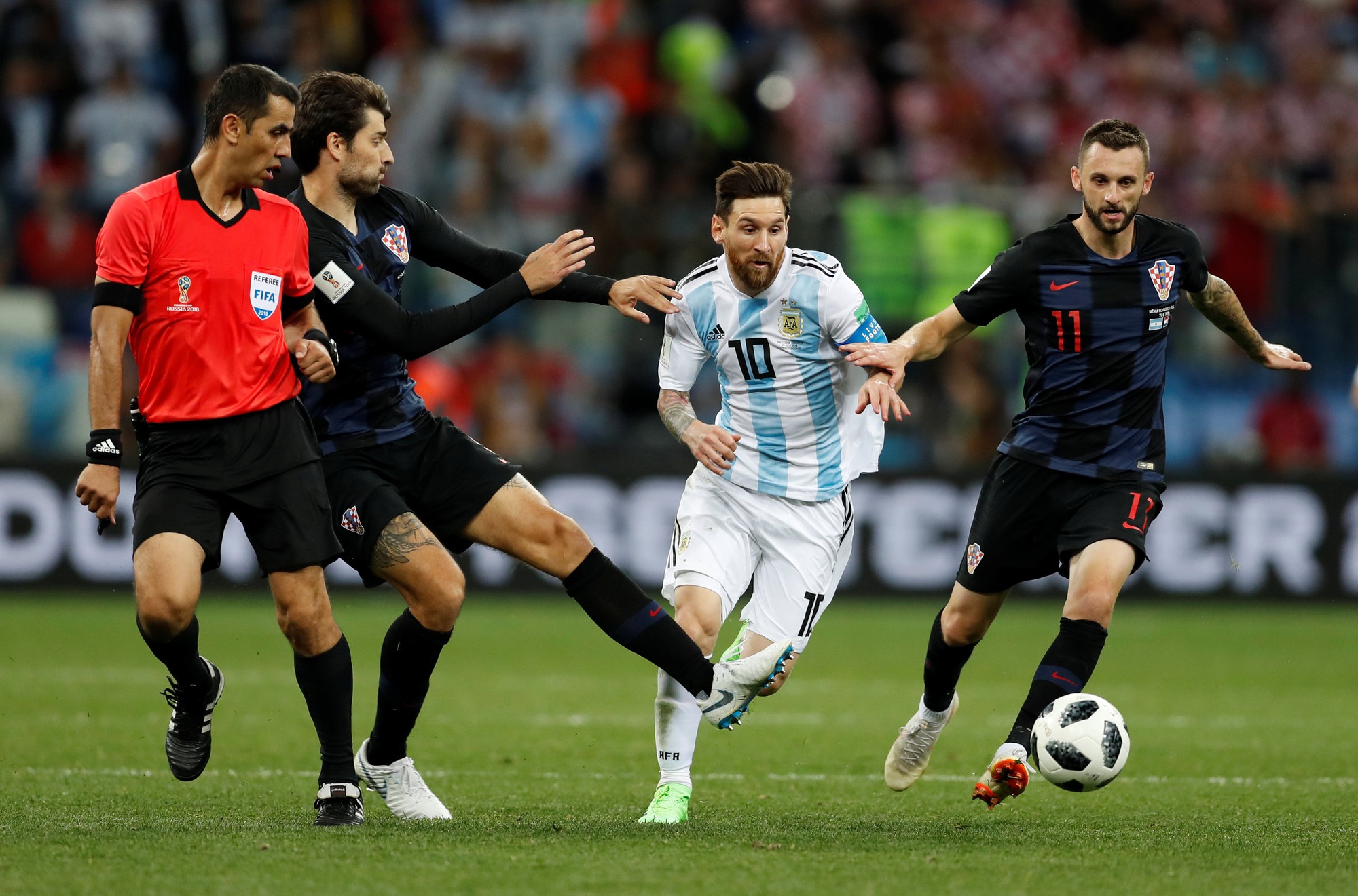 Kết quả dự đoán trúng thưởng trận Argentina - Croatia