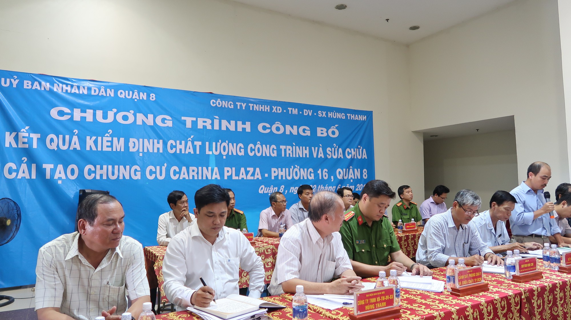 C&ocirc;ng bố kết quả kiểm định chung cư Carina - Ảnh 2.
