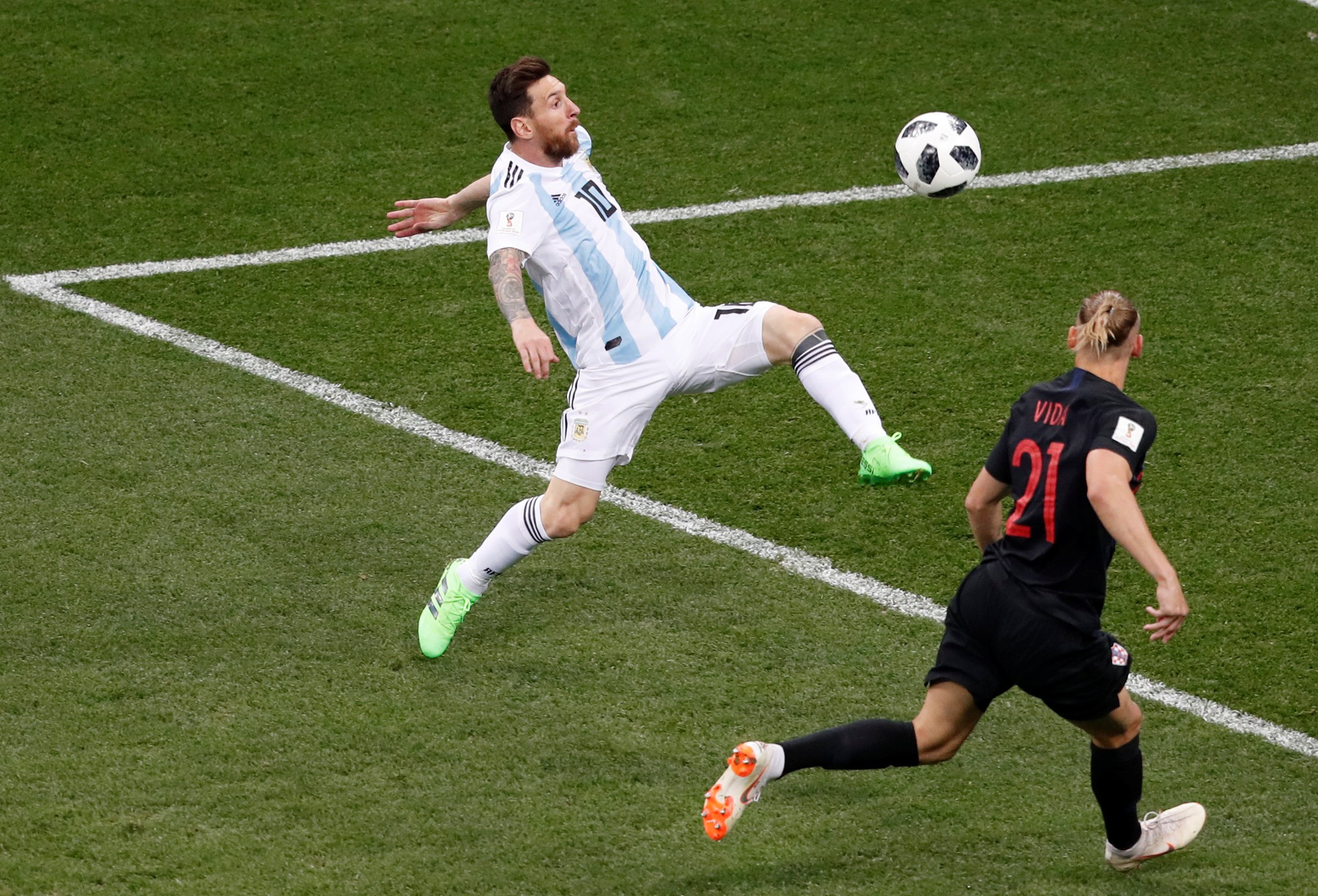 Đương kim á quân Argentina thua tan tác Croatia - Ảnh 4.