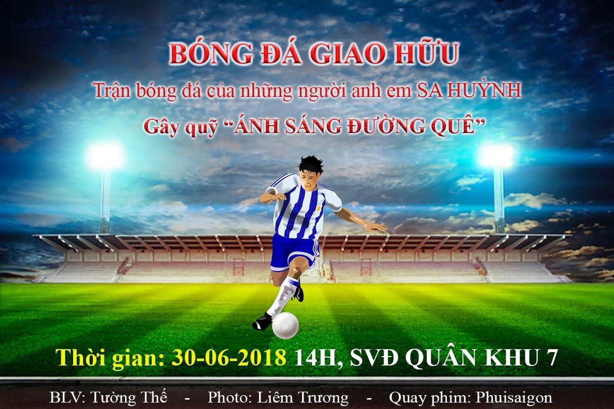 Đá bóng gây quỹ thắp sáng cho đường quê Quảng Ngãi