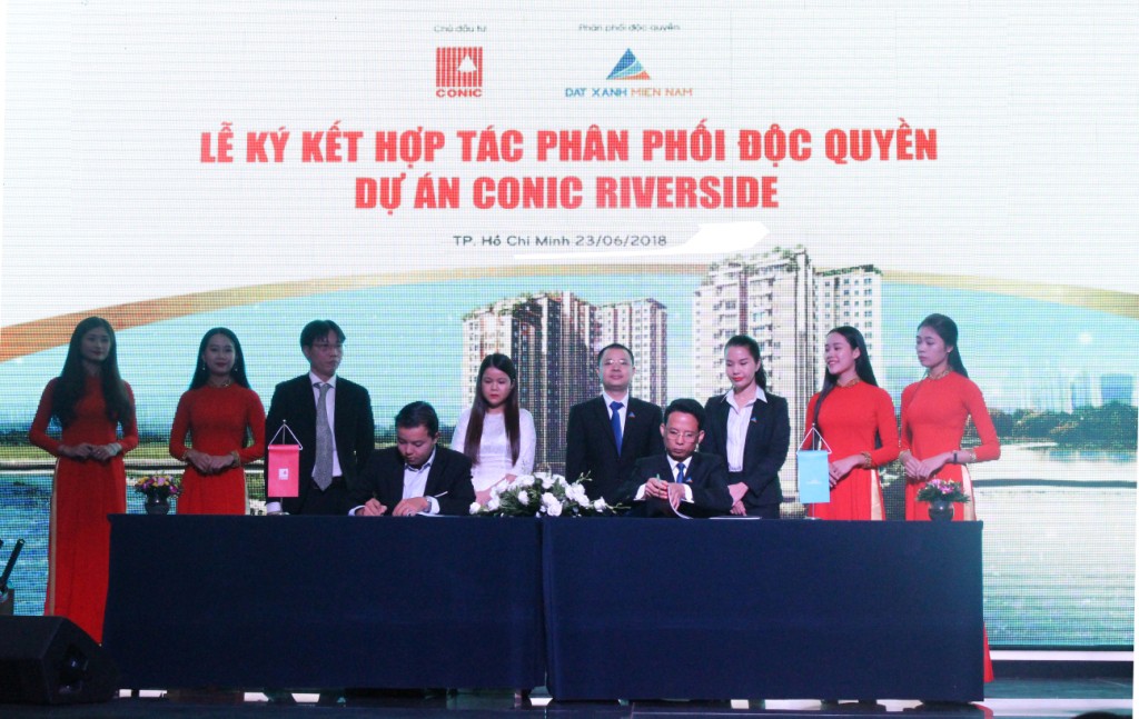 Đất Xanh Miền Nam ph&acirc;n phối độc quyền dự &aacute;n Conic Riverside - Ảnh 1.