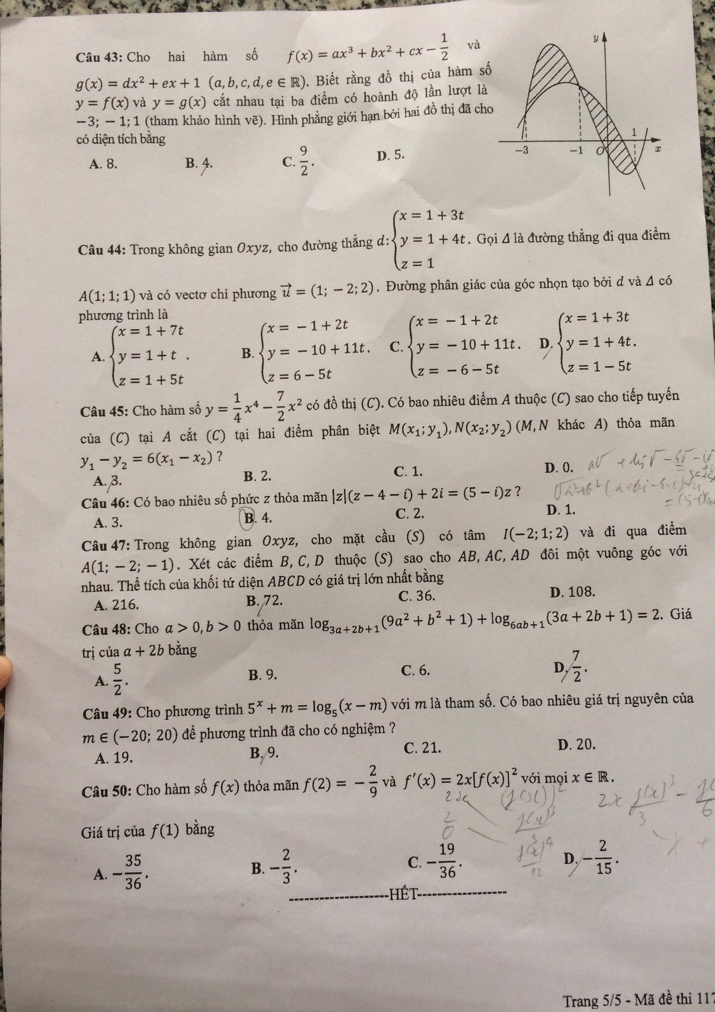 Th&iacute; sinh kh&oacute;c than đề thi To&aacute;n qu&aacute; d&agrave;i - Ảnh 5.