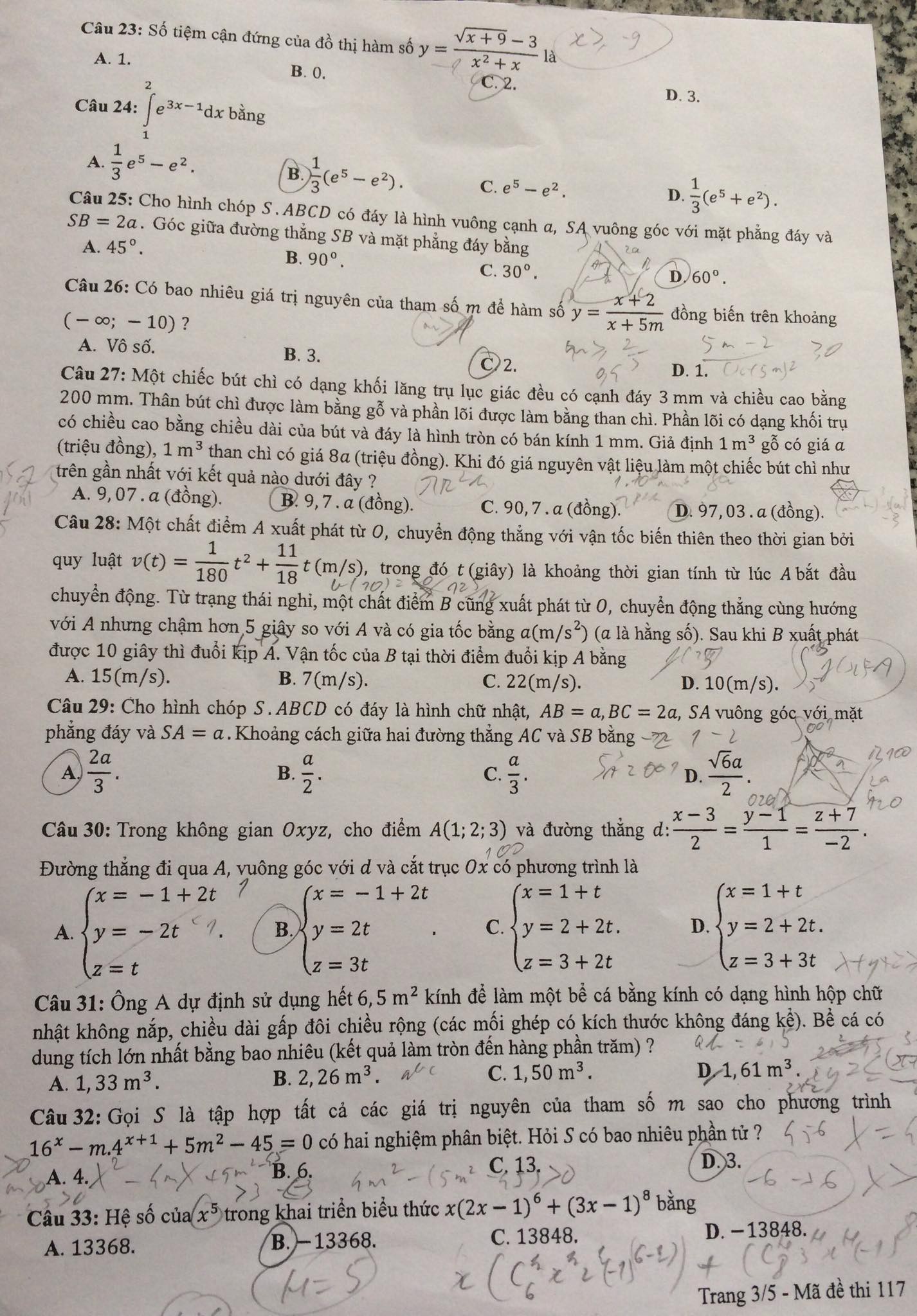 Th&iacute; sinh kh&oacute;c than đề thi To&aacute;n qu&aacute; d&agrave;i - Ảnh 3.
