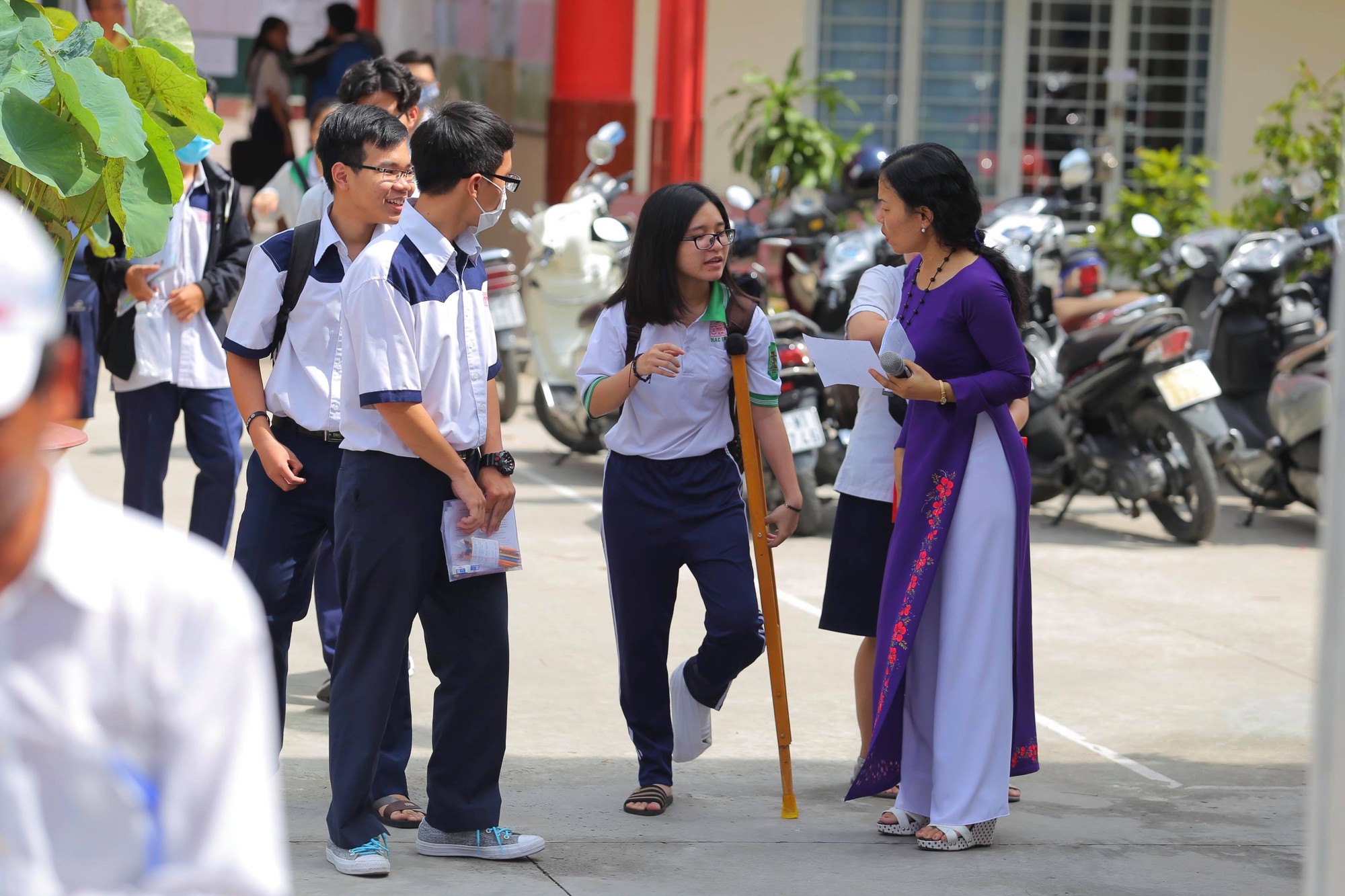 Các thí sinh đặc biệt dự thi THPT quốc gia