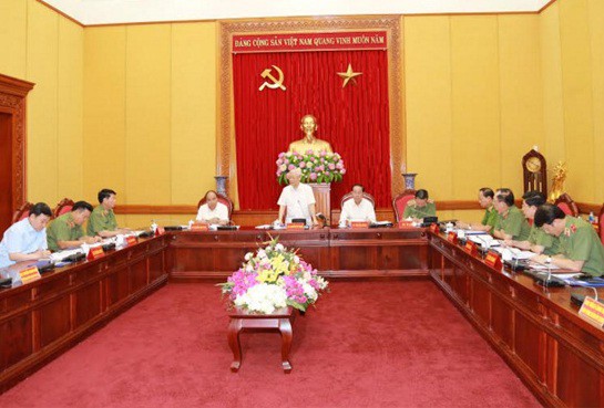 Tổng B&iacute; thư chỉ đạo sắp xếp bộ m&aacute;y, nh&acirc;n sự c&ocirc;ng an - Ảnh 2.
