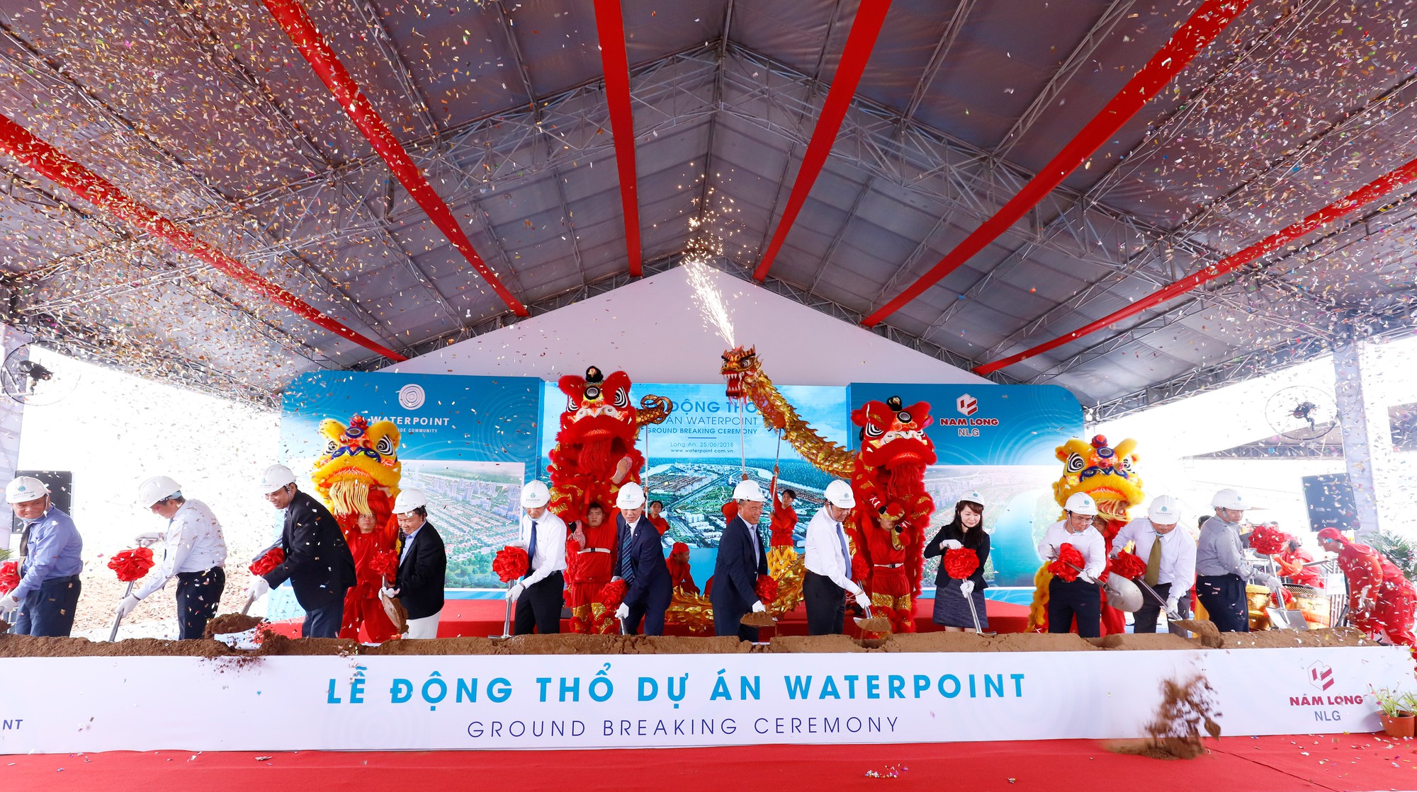 Nam Long động thổ khu đ&ocirc; thị WaterPoint - Ảnh 1.