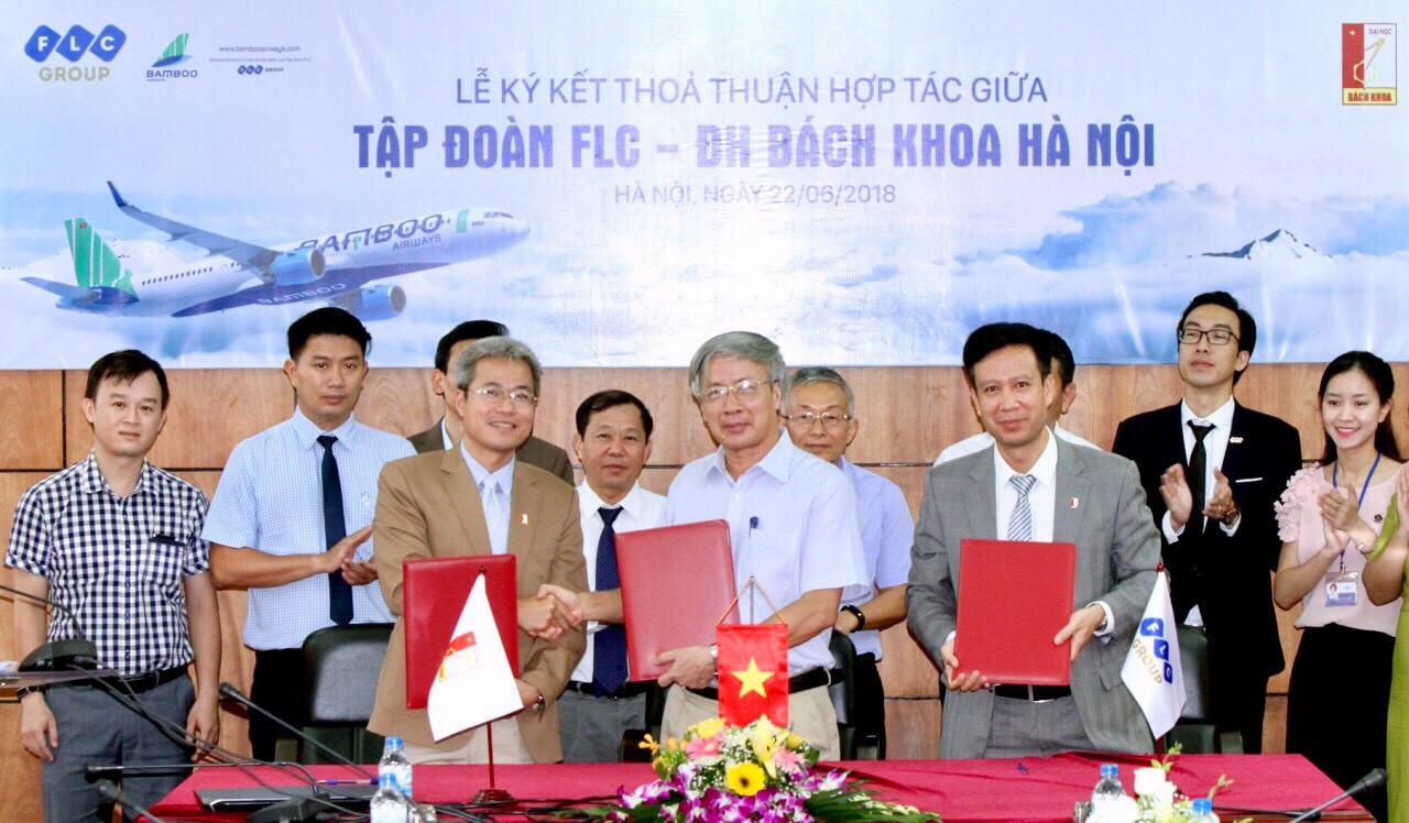 Tập đoàn FLC hợp tác ĐH Bách Khoa phát triển nguồn nhân lực - Ảnh 1.