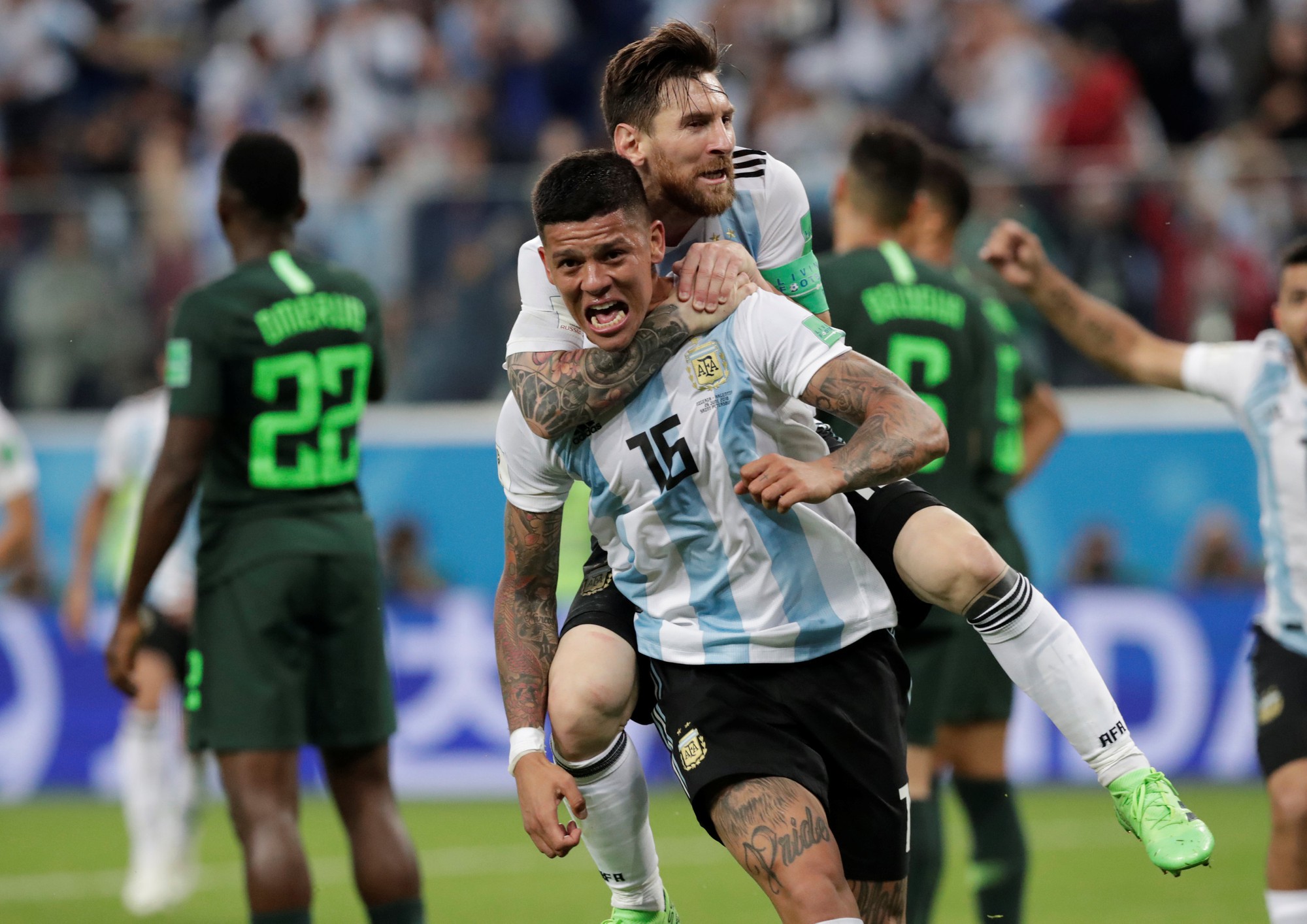 Kết quả dự đoán trúng thưởng trận Nigeria - Argentina