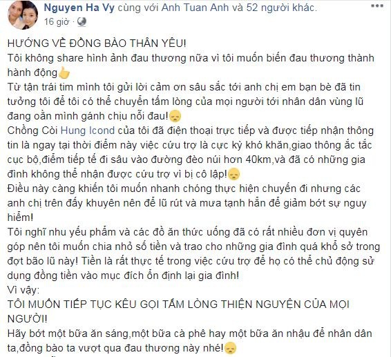 Sao Việt chung tay giúp người dân Hà Giang gặp nạn do mưa lũ - Ảnh 3.