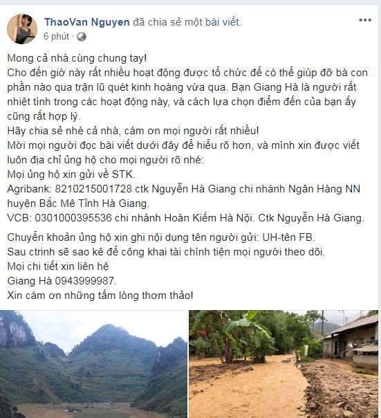 Sao Việt chung tay giúp người dân Hà Giang gặp nạn do mưa lũ - Ảnh 8.