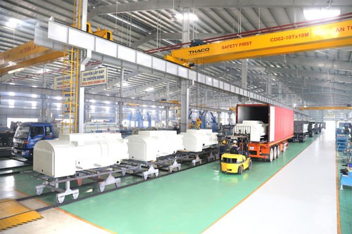 Thaco xuất khẩu bồn nhiên liệu 3.000 lít sang Hàn Quốc