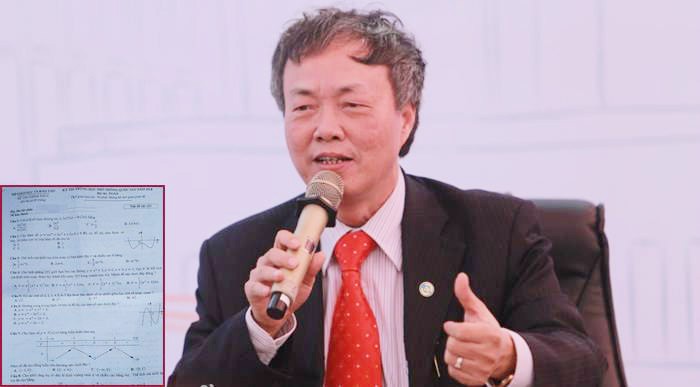 "Tôi sẵn sàng đối thoại với ban ra đề thi toán THPT quốc gia 2018"