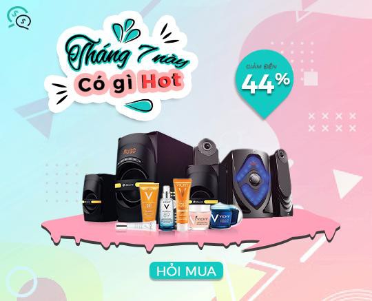 Hago.me ưu đãi đến 44% cho loa bluetooth và mỹ phẩm Pháp
