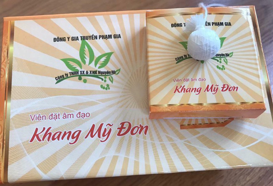 Thu hồi viên đặt âm đạo Khang Mỹ Đơn