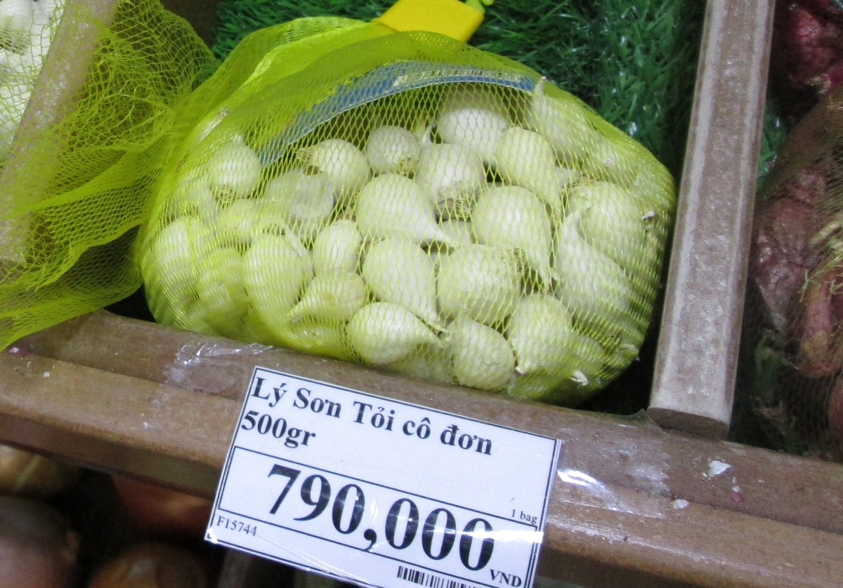 Tỏi cô đơn Việt giá cao gấp 10 lần hàng Trung Quốc, Myanmar