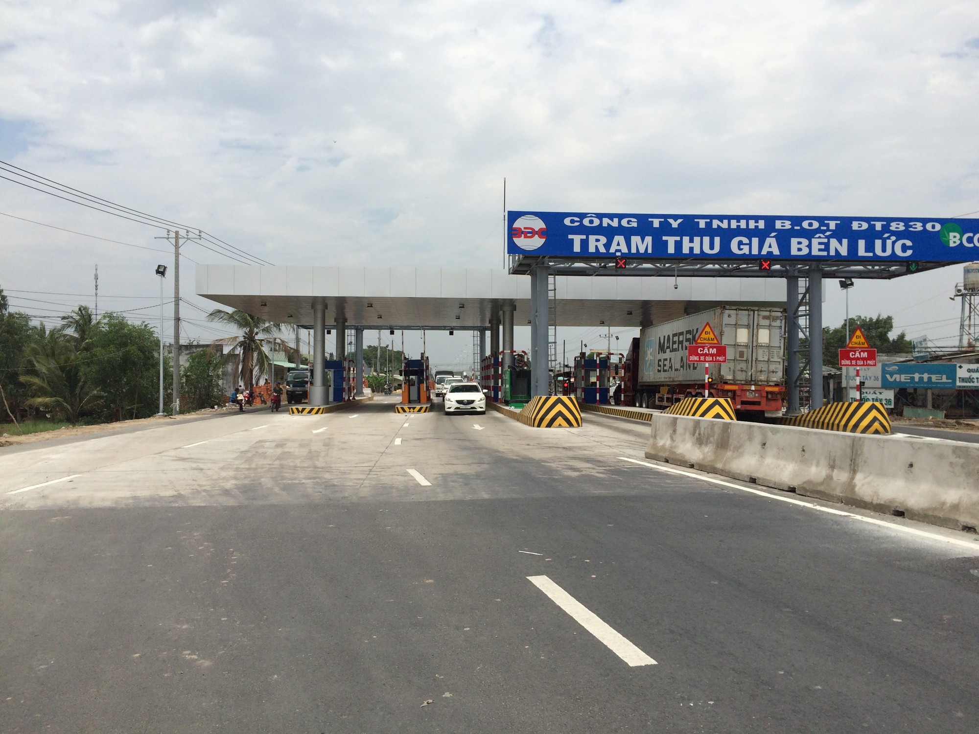 BOT đầu tiên tại Long An thu phí vào giữa tháng 6-2018