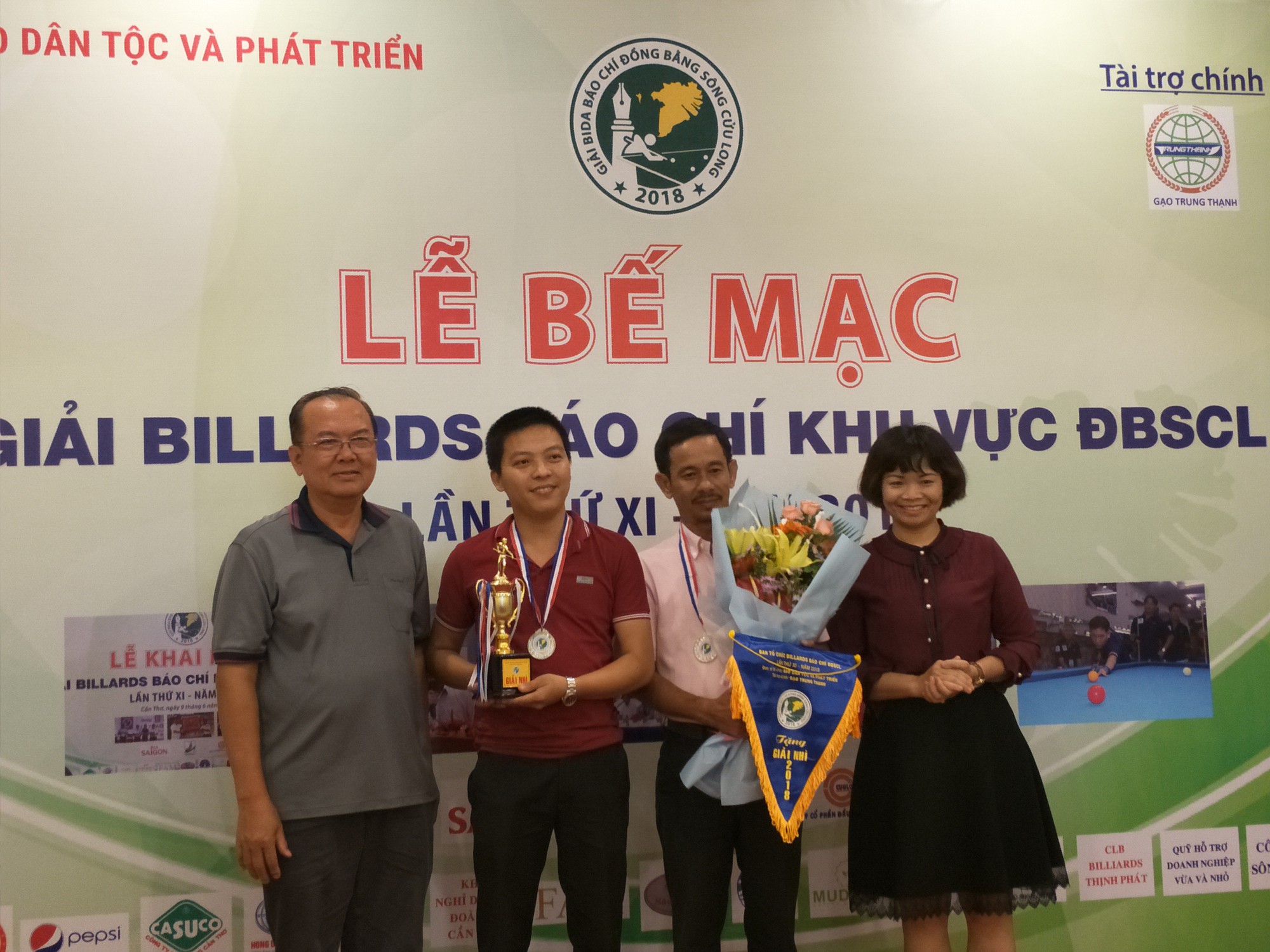 S&ocirc;i nổi tranh t&agrave;i tại Giải Bida b&aacute;o ch&iacute; mở rộng ĐBSCL lần thứ 11 - Ảnh 5.