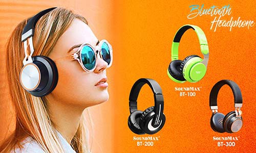 Bộ 3 tai nghe SoundMax rẻ, đẹp, năng động