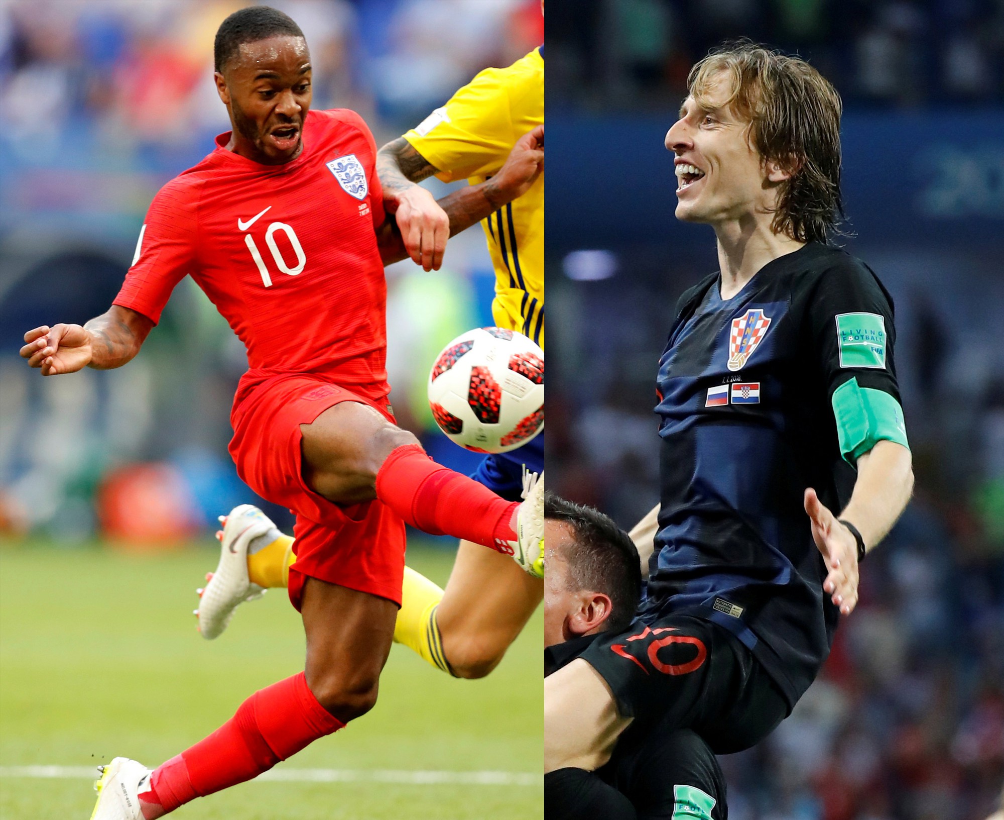1 giờ ngày 12-7, VTV3: Hấp dẫn trận bán kết Croatia - Anh