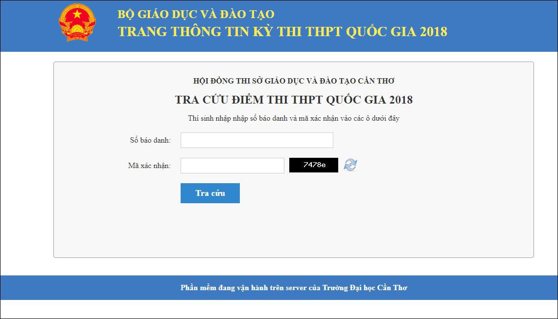 Hàng loạt sở GD-ĐT công bố điểm thi THPT quốc gia 2018