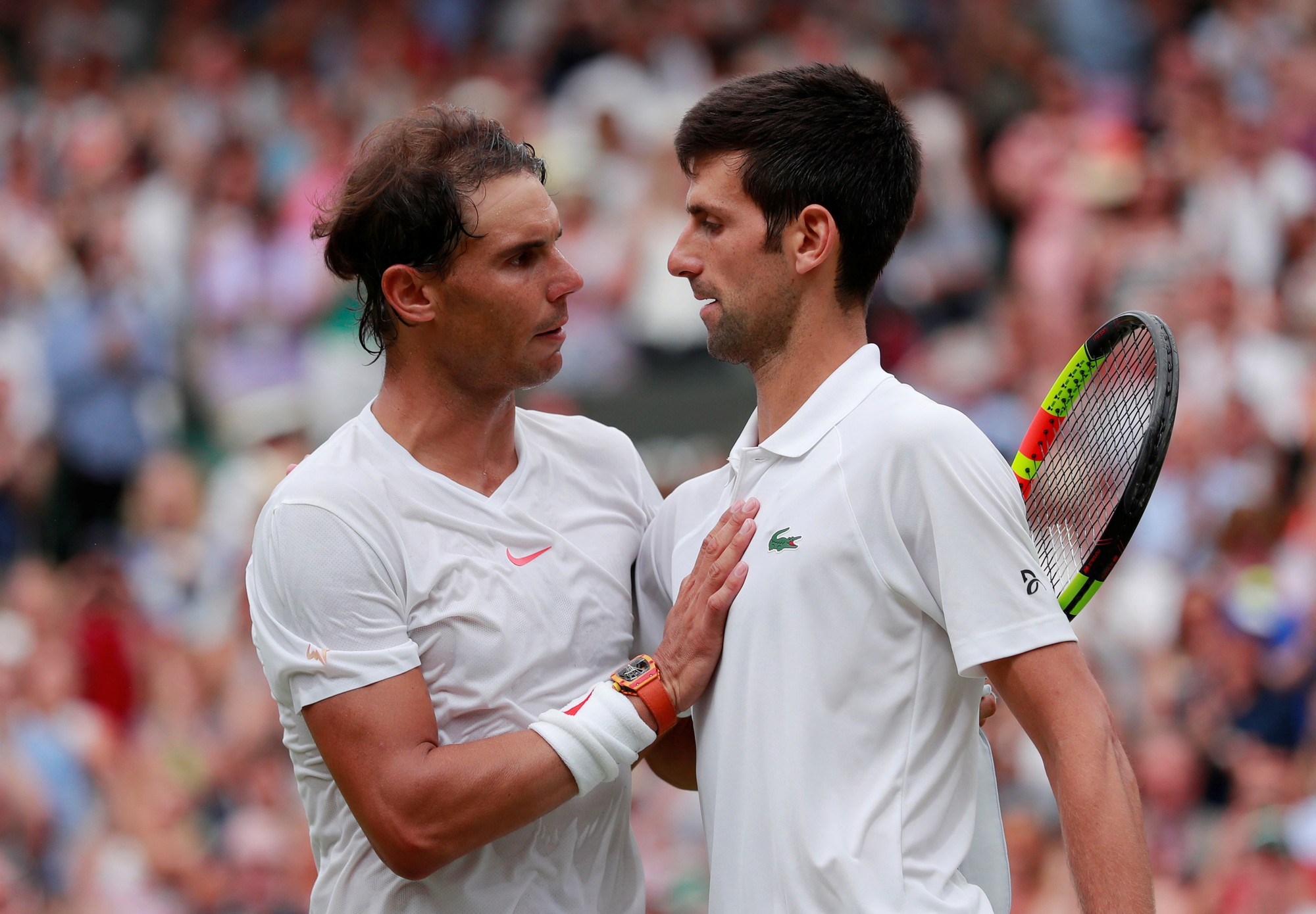 Mãn nhãn với đại chiến Nadal - Djokovic, Serena Williams chỉ về nhì