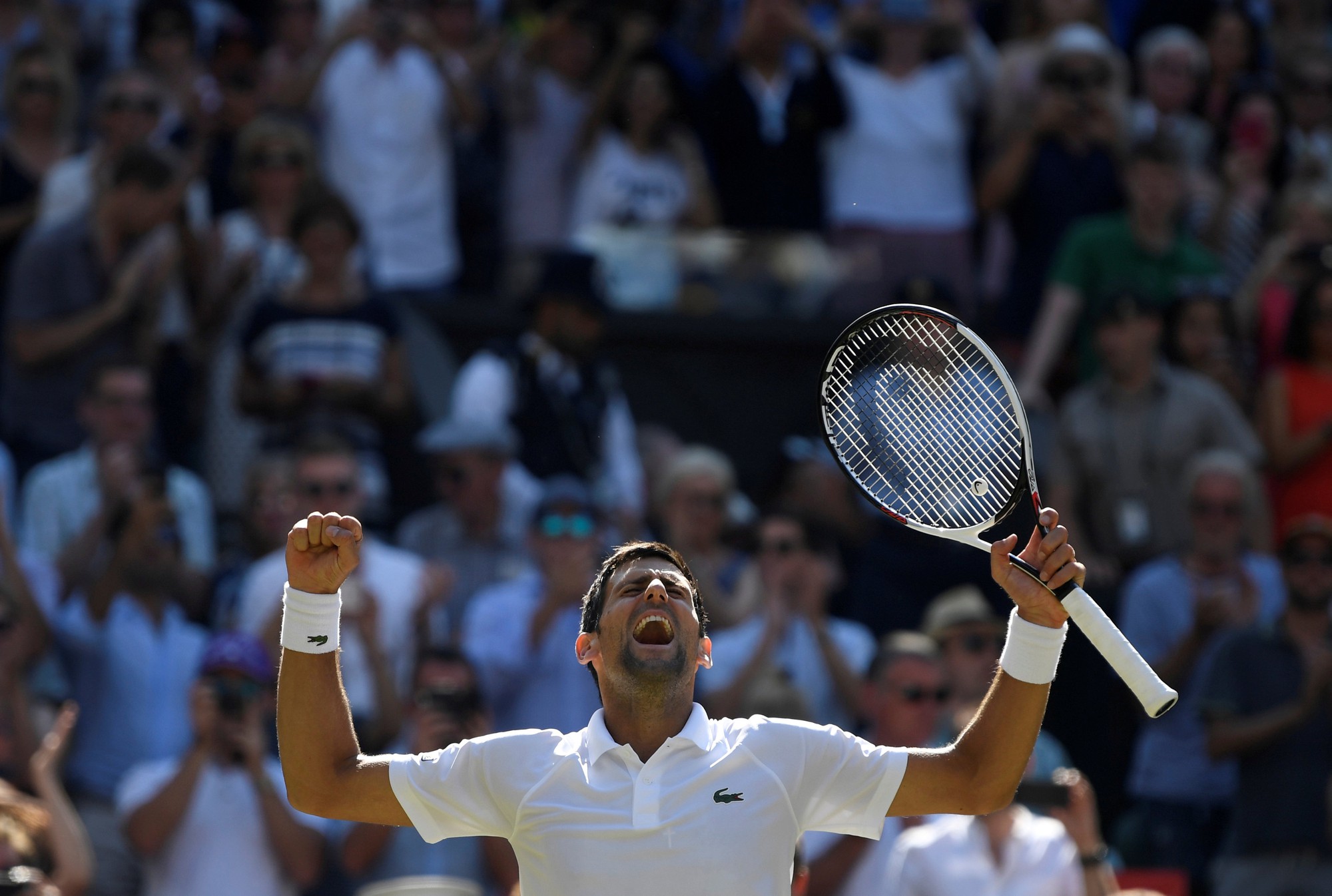 Djokovic: Wimbledon l&agrave; nơi linh thi&ecirc;ng gi&uacute;p t&ocirc;i th&agrave;nh c&ocirc;ng - Ảnh 1.