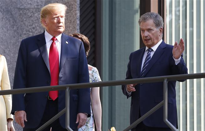 Thượng đỉnh Mỹ-Nga: Hai ông Trump - Putin bác chuyện Nga can thiệp bầu cử Mỹ - Ảnh 4.