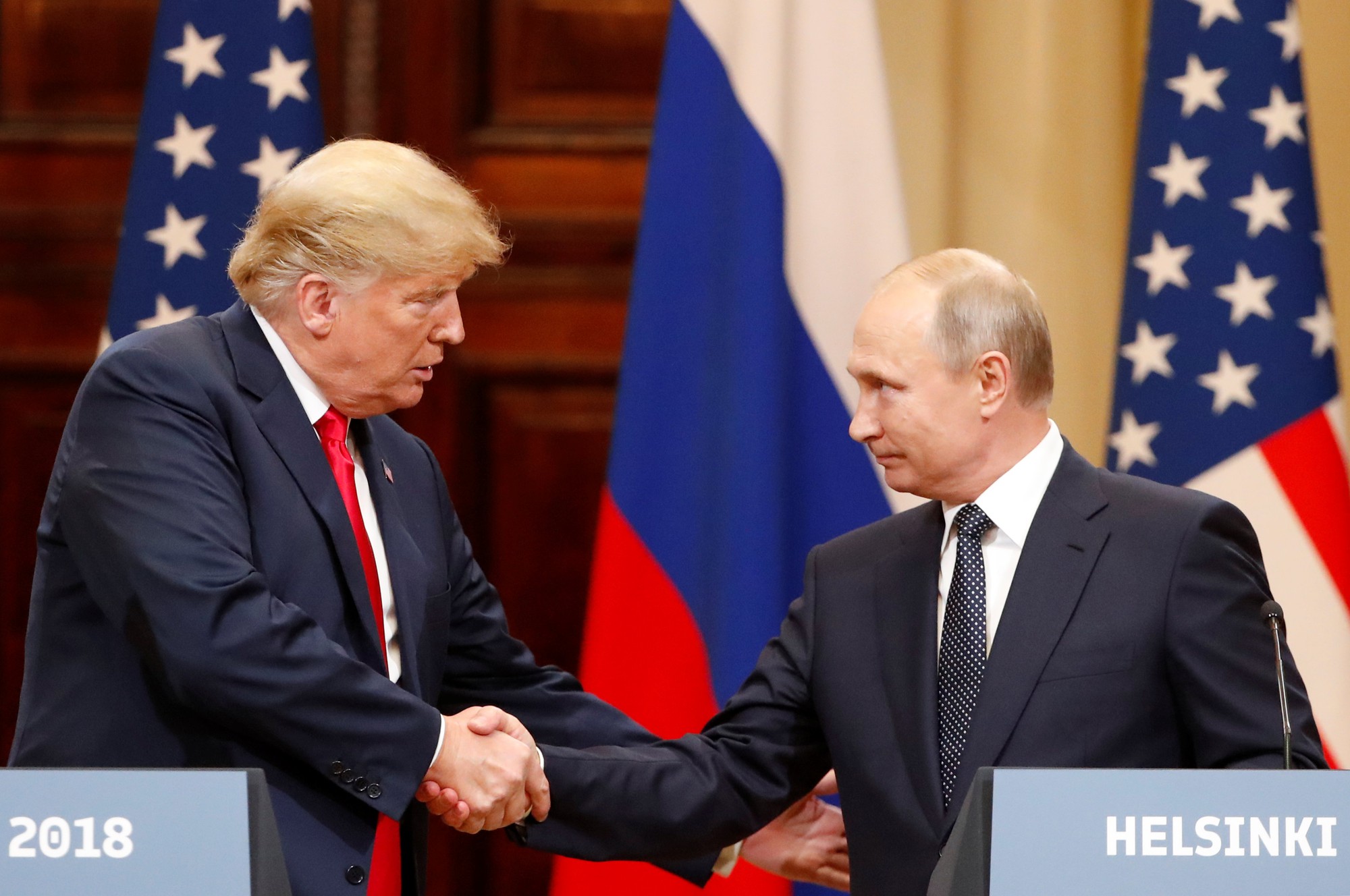 Thượng đỉnh Mỹ-Nga: Hai ông Trump - Putin bác chuyện Nga can thiệp bầu cử Mỹ
