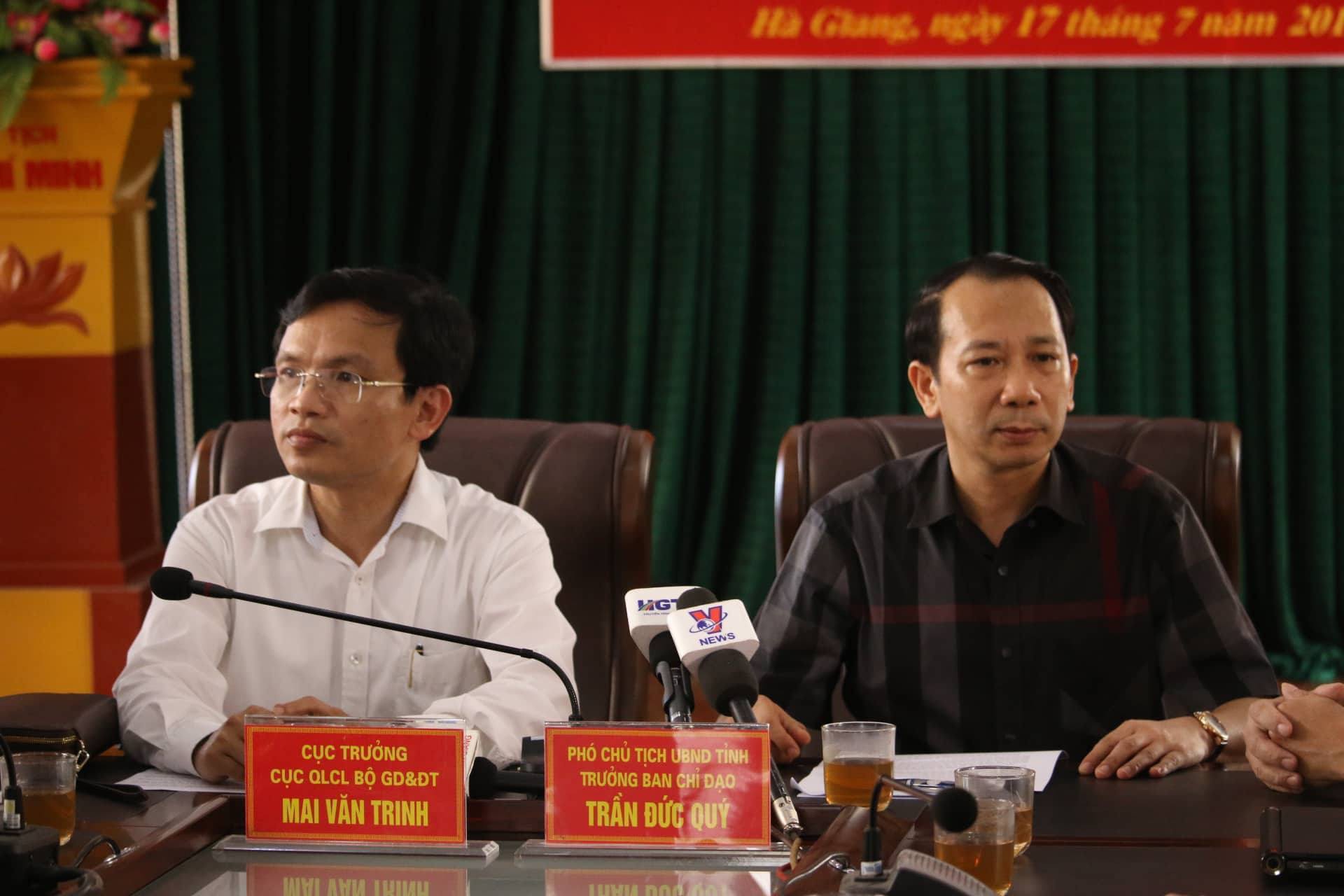 Bê bối điểm thi Hà Giang: Công an mở rộng điều tra để tìm đồng phạm